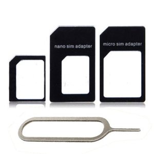 Adattatore Nano Sim/micro-SIM/SIM Standard